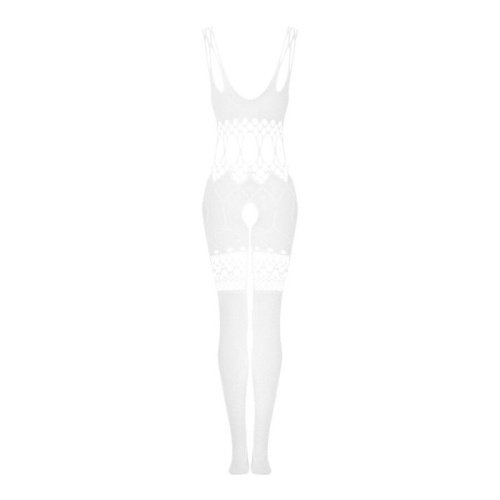 Obsessive - Bodystocking G330 - Женский сетчатый боди, XL/XXL